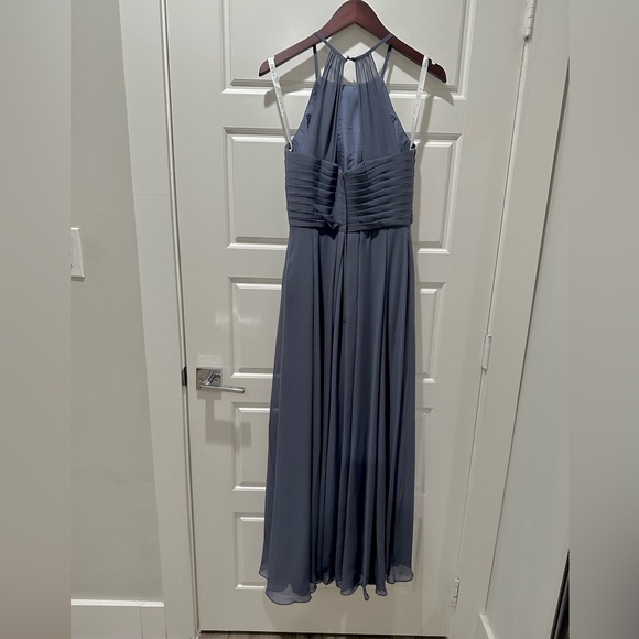 Azazie Ginger bridesmaid dress Stormy - Picture 4 of 6